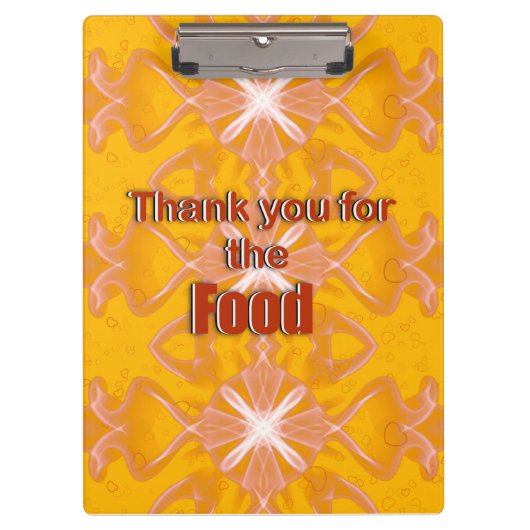 ごちそうさま クリップボード (正面)