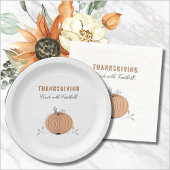 ごちそうとフットボール　サンクスギビングディナー 招待状