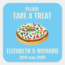 ごちそうを取る スクエアシール