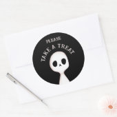 ごちそうを取る ラウンドシール (封筒)