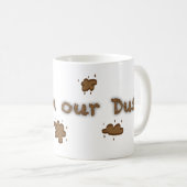 ごちそうを謝す コーヒーマグカップ (正面右)