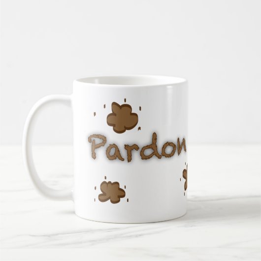 ごちそうを謝す コーヒーマグカップ (左)