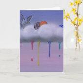 ごちそう様のグリーティングカード カード (黄色い花)