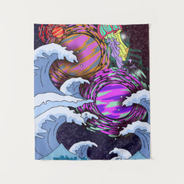 ごちゃごちゃした宇宙 タペストリー