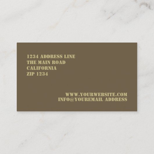 ごまかされたパターン 名刺 (裏面)