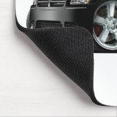 ごまかしのマグナムびんの黒車 マウスパッド (コーナー)