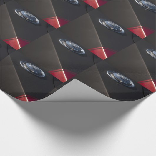 ごまかしの充電器の燃料の帽子 ラッピングペーパー (角)