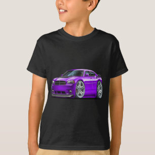 ごまかしの充電器のDaytonaの紫色車 Tシャツ