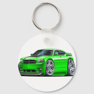 ごまかしの充電器のDaytonaの緑車 キーホルダー