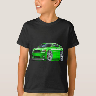ごまかしの充電器のDaytonaの緑車 Tシャツ