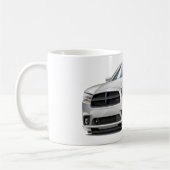 ごまかしの充電器RTの白車 コーヒーマグカップ (左)