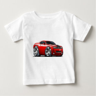 ごまかしの挑戦者の赤車 ベビーTシャツ