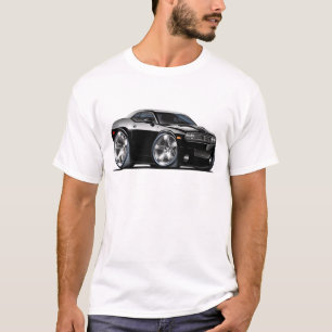 ごまかしの挑戦者の黒車 Tシャツ
