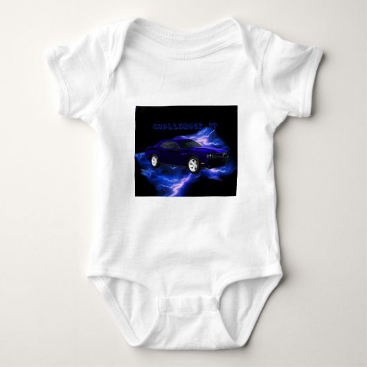 ごまかしの挑戦者RT ベビーボディスーツ (正面)