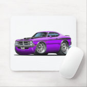 ごまかしの鬼の紫色車 マウスパッド (マウス)
