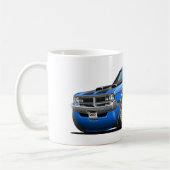 ごまかしの鬼の青車 コーヒーマグカップ (左)