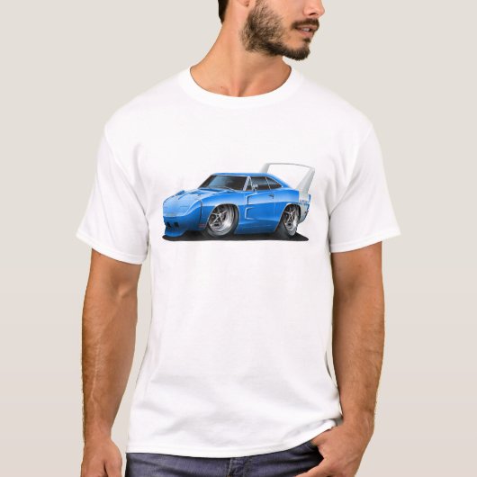 ごまかしのDaytonaの青車 Tシャツ (正面)
