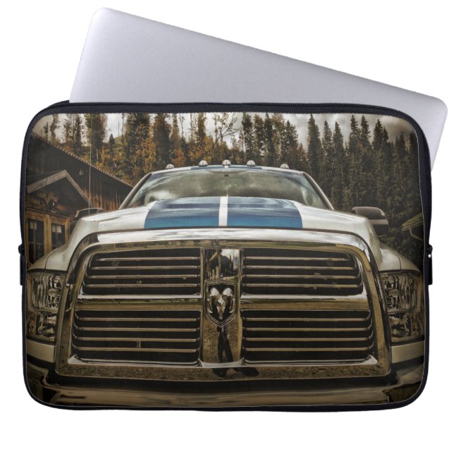 ごまかし ラップトップスリーブ (正面)