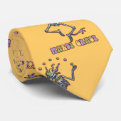 ごまかすこっけい者の骨組 ネクタイ (ロール)