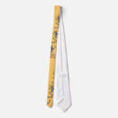 ごまかすこっけい者の骨組 ネクタイ (裏面)