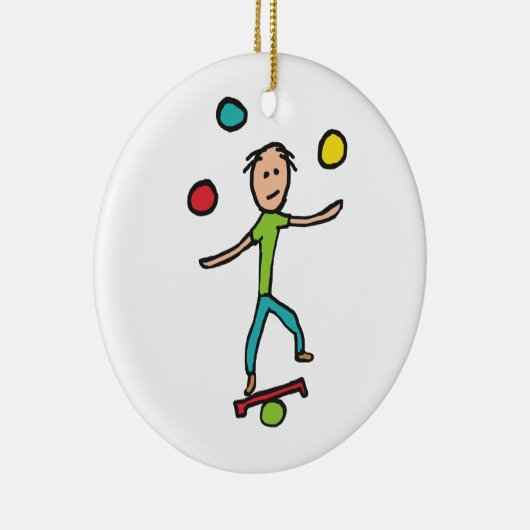 ごまかすこと セラミックオーナメント (右)