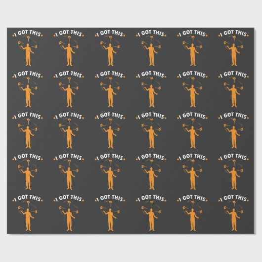 ごまかす火-私はこれを得ました-はサーカスのギフトごまかします ラッピングペーパー (フラット)