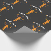 ごまかす火-私はこれを得ました-はサーカスのギフトごまかします ラッピングペーパー (角)