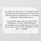 ごみの寿命 サンキューカード (正面/裏面)