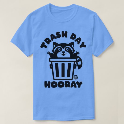 ごみの日 Tシャツ (デザイン正面)
