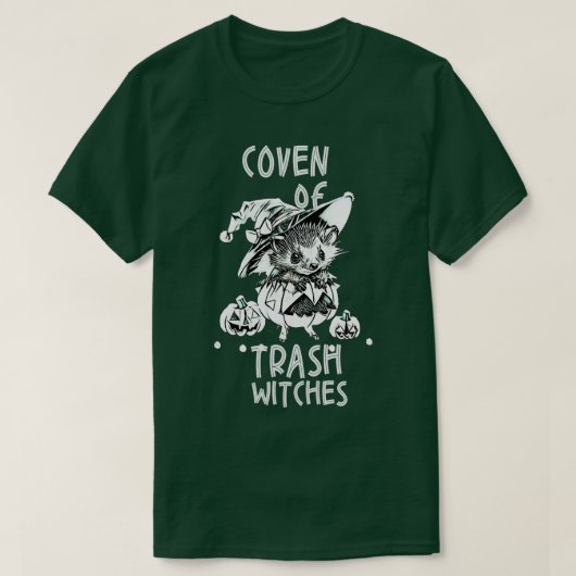 ごみの魔女の群れ Tシャツ (デザイン正面)
