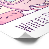 ごみはどこへ行く ポスター (角)