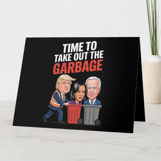 ごみを取り出す時間を切り詰める カード (正面)