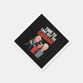 ごみを取り出す時間を切り詰める スタンダードカクテルナプキン (角)