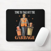 ごみを取り出す時間を切り詰める マウスパッド (マウス)