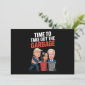 ごみを取り出す時間を切り詰める 招待状 (スタンド正面)