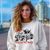 ごみを取り出す スウェットシャツ