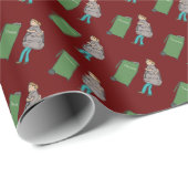 ごみを取り出す ラッピングペーパー (ロールコーナー)