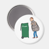 ごみを取り除く マグネット (正面/裏面)