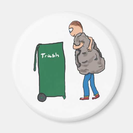 ごみを取り除く マグネット (正面)