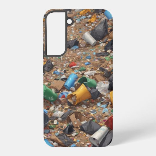 ごみイラストレーション SAMSUNG GALAXYケース (裏面)