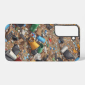 ごみイラストレーション SAMSUNG GALAXYケース (裏面横)