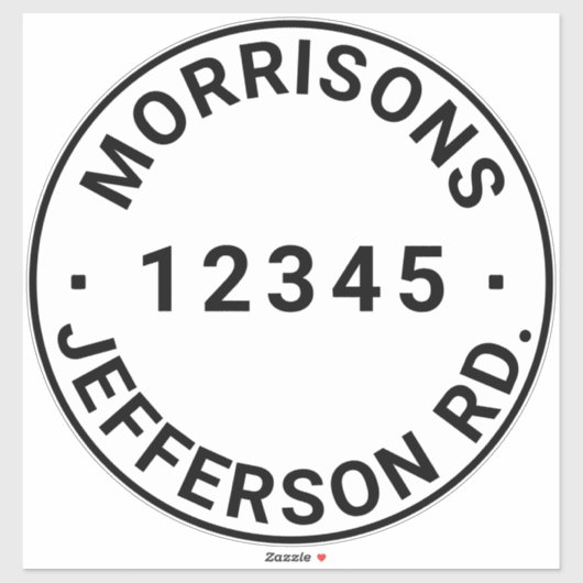 ごみカスタムごみリサイクルのビンのアドレス番号 シール (シート)