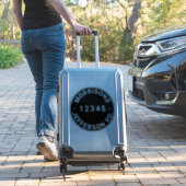 ごみカスタムごみリサイクルのビンのアドレス番号 シール (スーツケースインサイチュ)