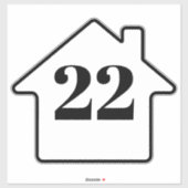 ごみカスタムごみリサイクルのビンのアドレス番号 シール (シート)