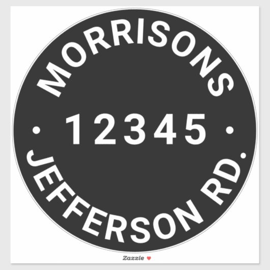 ごみカスタムごみリサイクルのビンのアドレス番号 シール (シート)