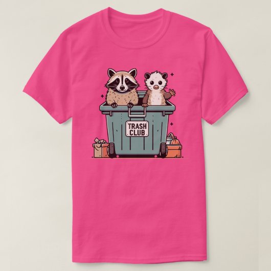 ごみクラブ Tシャツ (デザイン正面)
