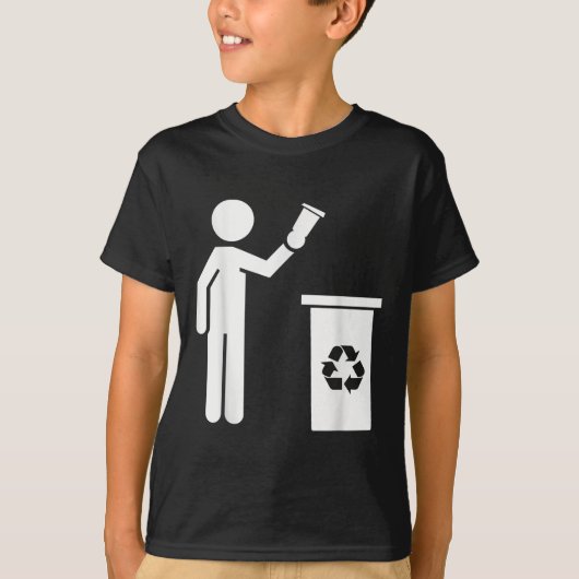 ごみゼロ 環境保護 Tシャツ (正面)