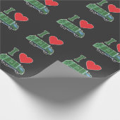 ごみトラックが子どもを愛するごみリサイクルドライバー ラッピングペーパー (角)