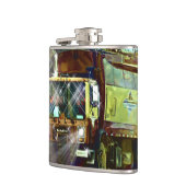 ごみトラックの運転手、ごみトラック フラスク (左)