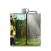 ごみトラックの運転手、ごみトラック フラスク (裏面)